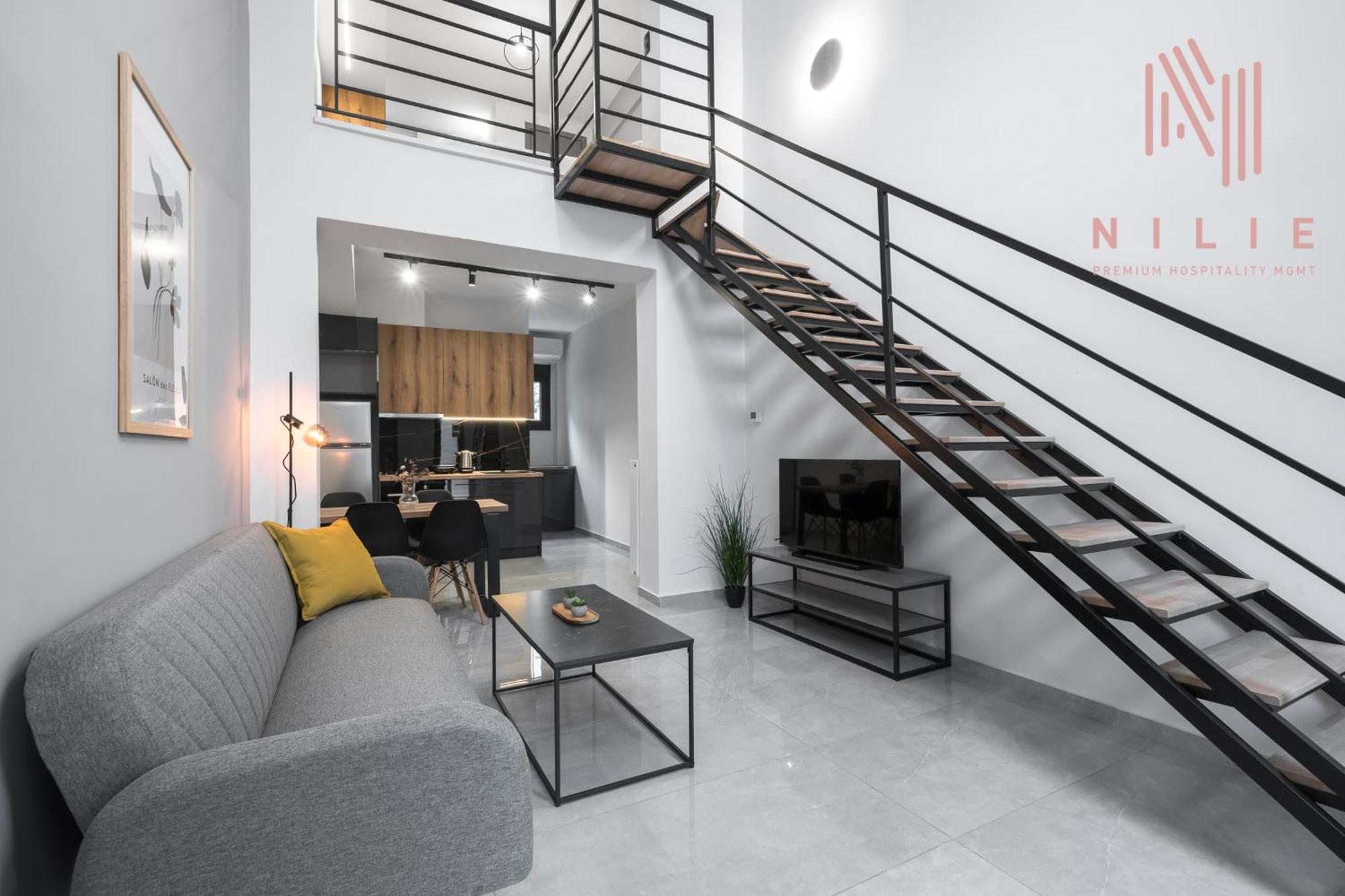 Appartement Railway Lofts, Nilie Hospitality Mgmt à Thessalonique Extérieur photo